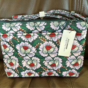 New Vera Bradley Lotus Sea Moss Ultralight Large Hipster Bag